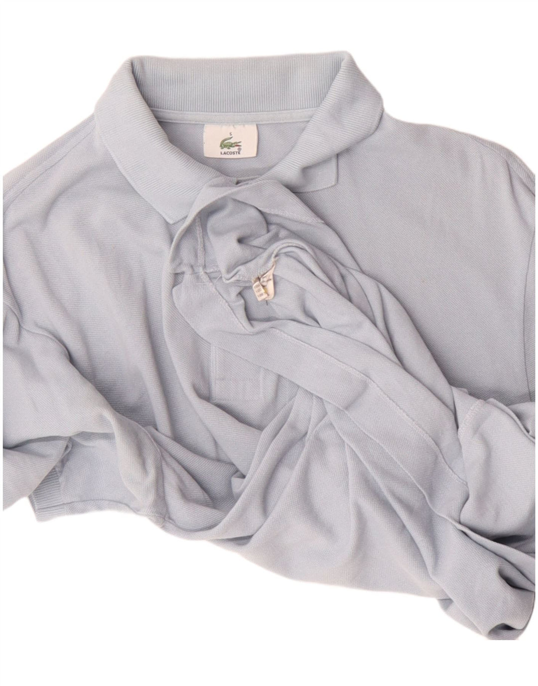 Tricou polo Lacoste pentru bărbați mărimea 5 mare, albastru, bumbac