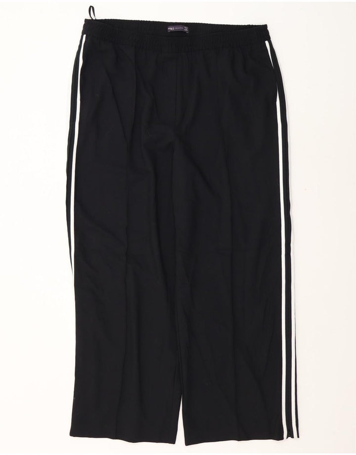 Pantaloni de trening pentru femei Marks & Spencer UK 20 2XL Poliester negru