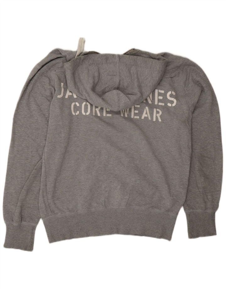 Pulover Jack & Jones pentru bărbați, cu fermoar și grafic, XL, gri