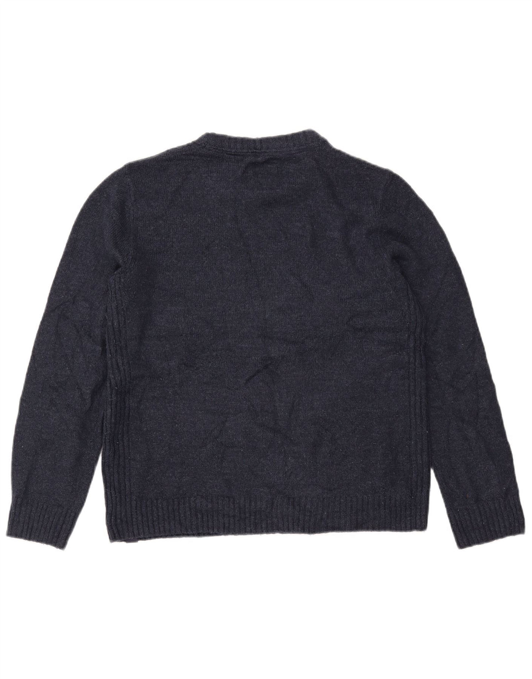 FAT FACE Pulover supradimensionat pentru femei cu decolteu triplu UK 10 Mic Bleumarin