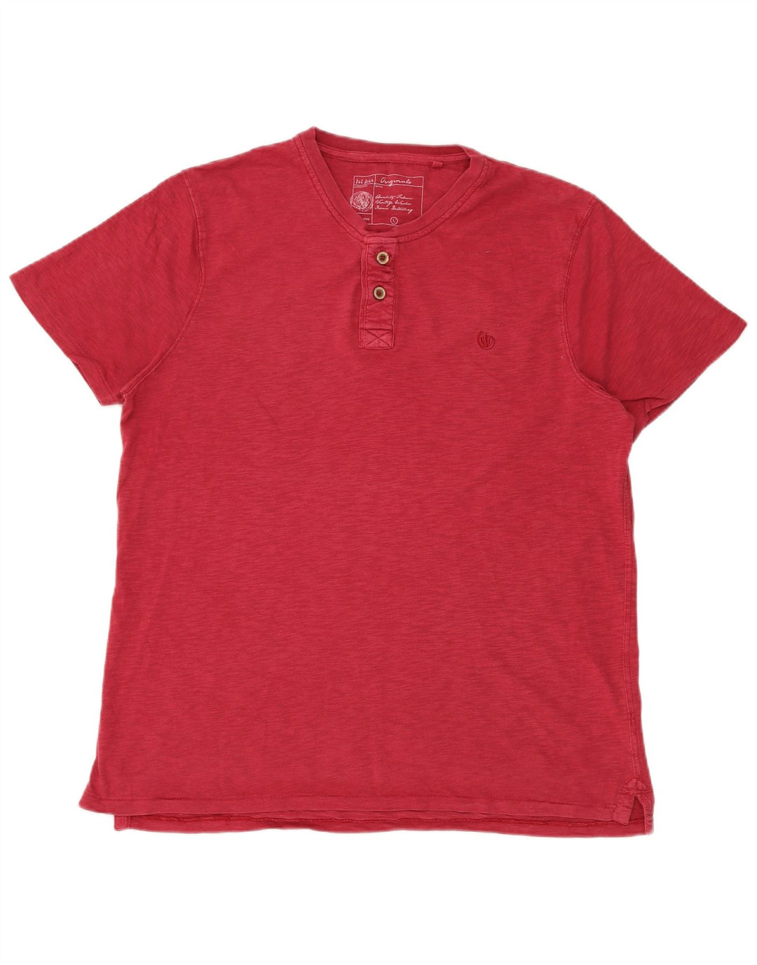 Tricou pentru bărbați Fat Face Top mare bumbac roșu