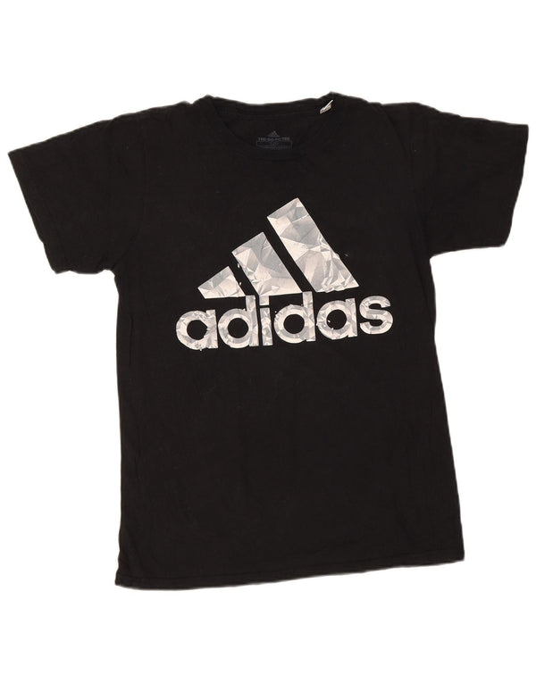 Tricou grafic Adidas pentru femei Top UK 10 Small Black