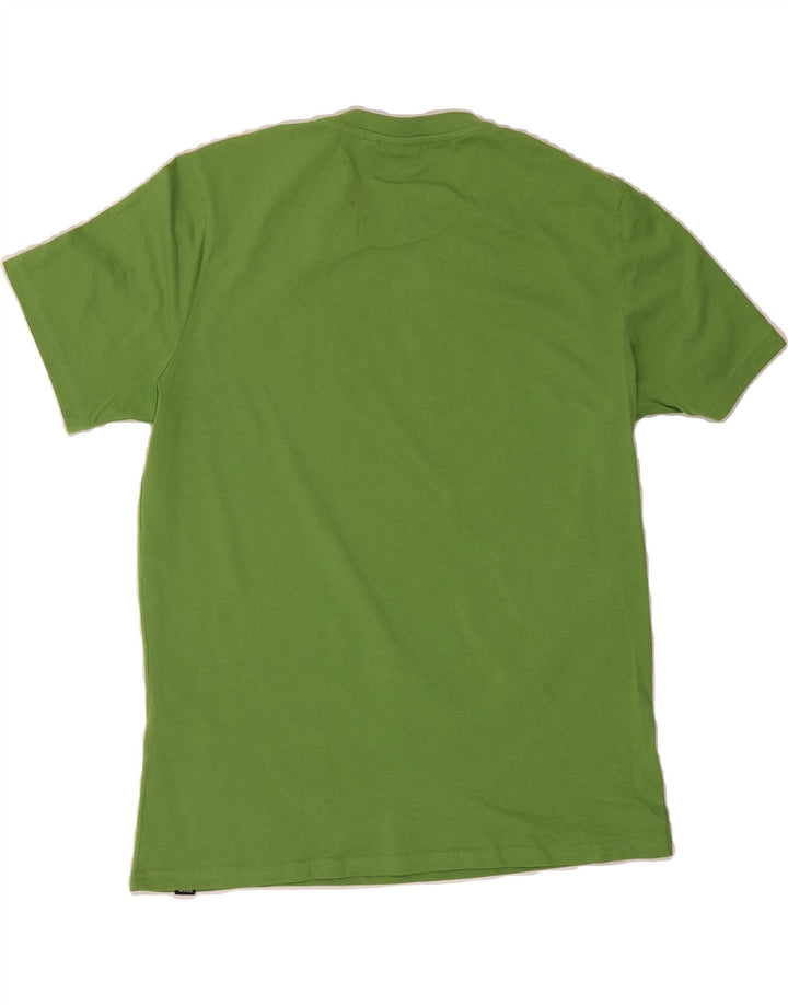 ELLESSE Mens Graphic T-Shirt Top Small Green Cotton Vintage Ellesse and Second-Hand Ellesse from Messina Hembry 