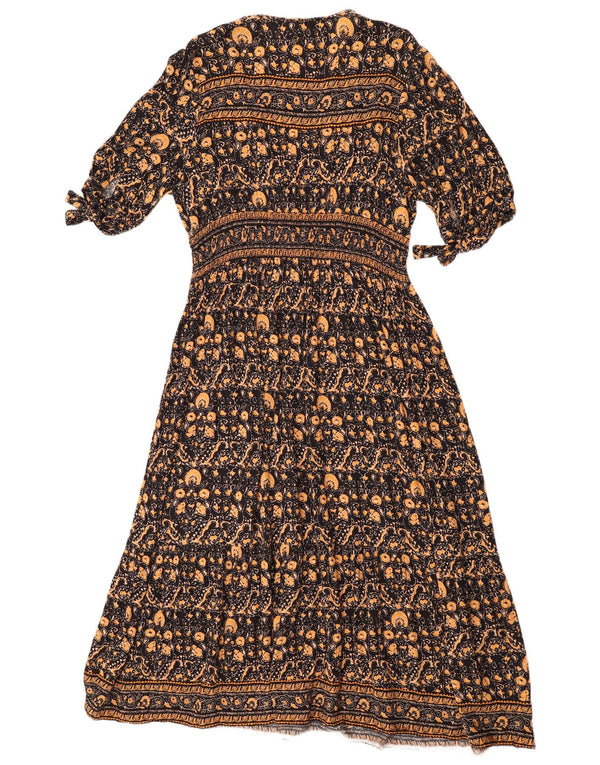 Rochie Maxi pentru femei Monsoon UK 16, mare, multicoloră, florală, viscoză