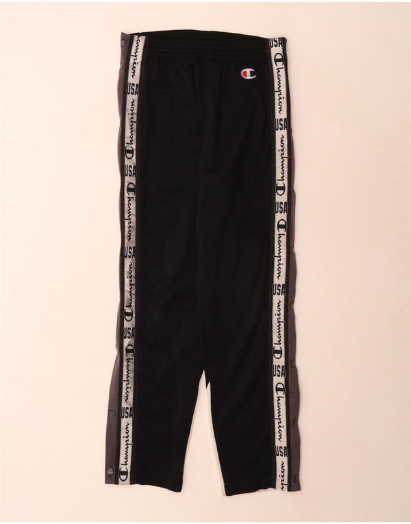 Pantaloni de trening pentru bărbați Champion USA Graphic XS, negru, sport cu blocuri de culoare