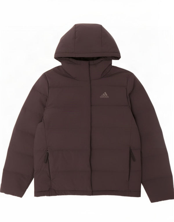 Jachetă căptușită cu glugă Adidas pentru femei UK 4/6 XS poliester negru