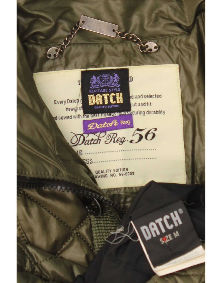 Jachetă matlasată pentru bărbați Datch UK 38 Medium Kaki Poliester