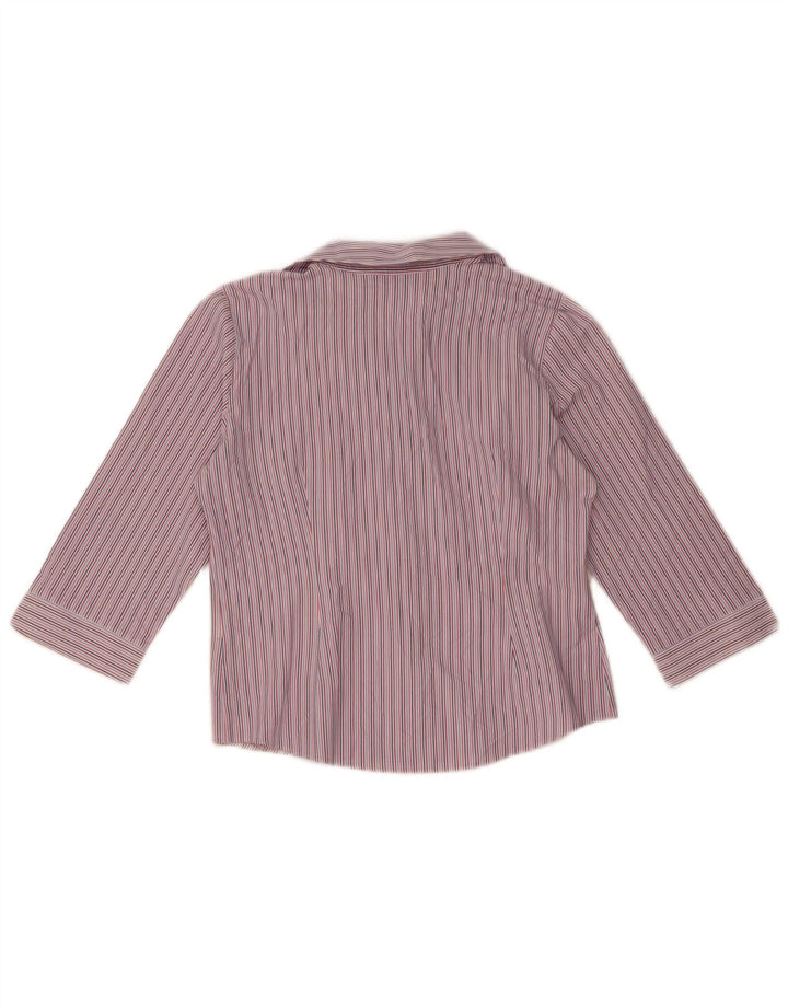 Cămașă pentru femei Marks & Spencer cu mâneci 3/4 UK 12 Medium, multicoloră, cu dungi