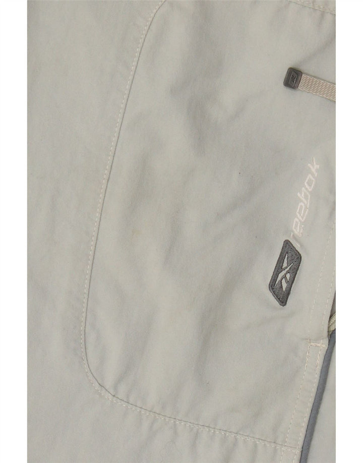 Pantaloni scurți sport Bermuda Reebok pentru bărbați XL, nailon gri