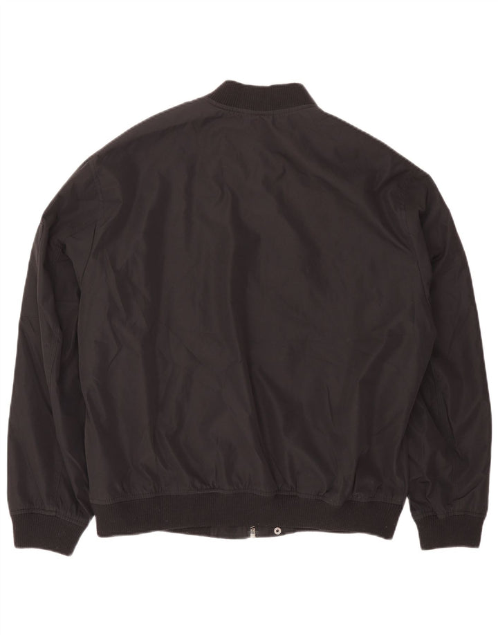 Bomber pentru bărbați Zara UK 40 Poliester negru mare