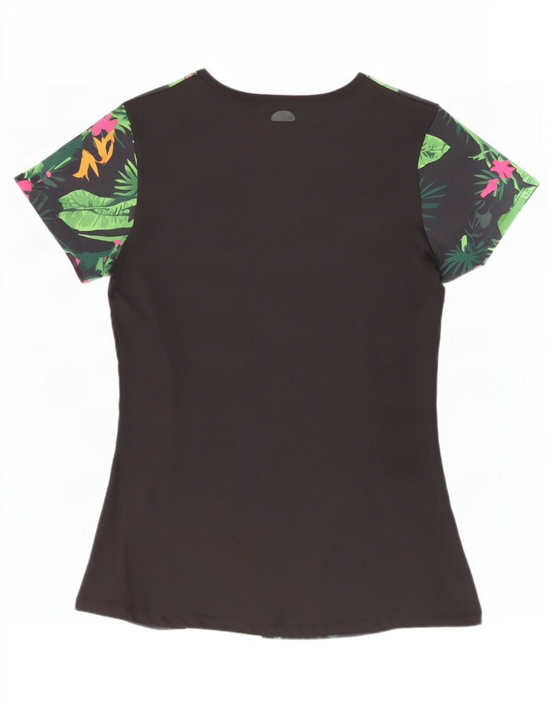 Tricou cu grafic pentru femei Ellesse Top UK 12 Medium Negru Floral Poliester