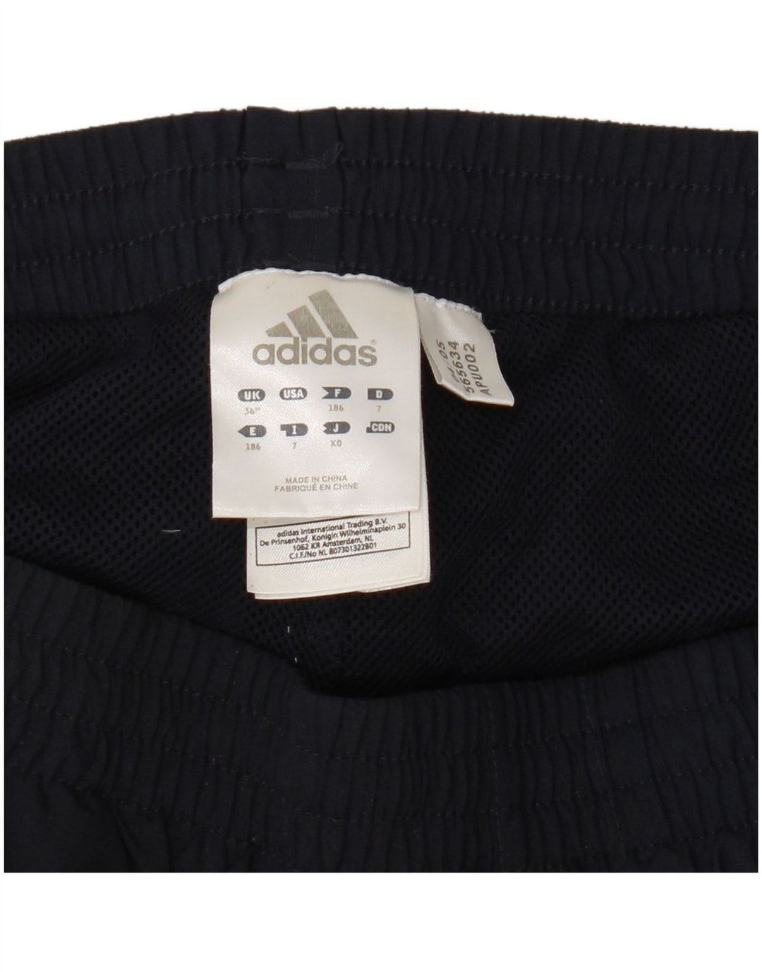 Pantaloni de trening Adidas pentru bărbați, mari, albastru, poliester