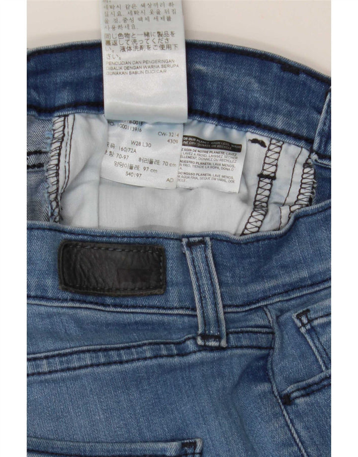 Blugi skinny pentru femei Levi's W28 L30 Bumbac albastru