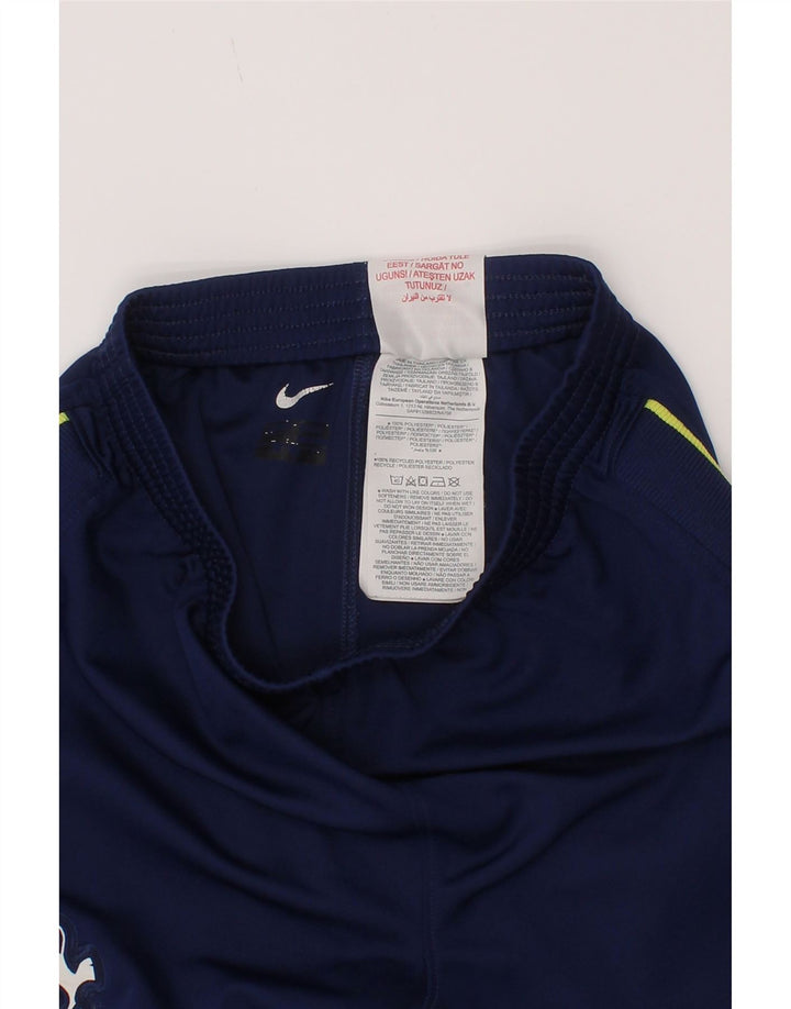 Pantaloni scurți sport Nike Tottenham Hotspur pentru băieți 7-8 ani, poliester bleumarin