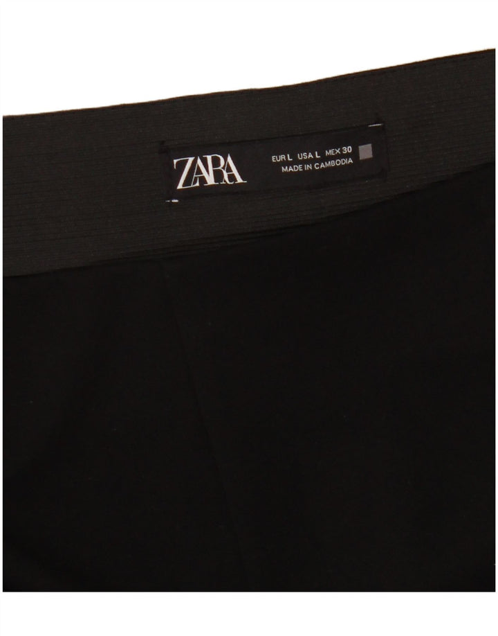 Leggings de damă Zara UK 14 mare negru