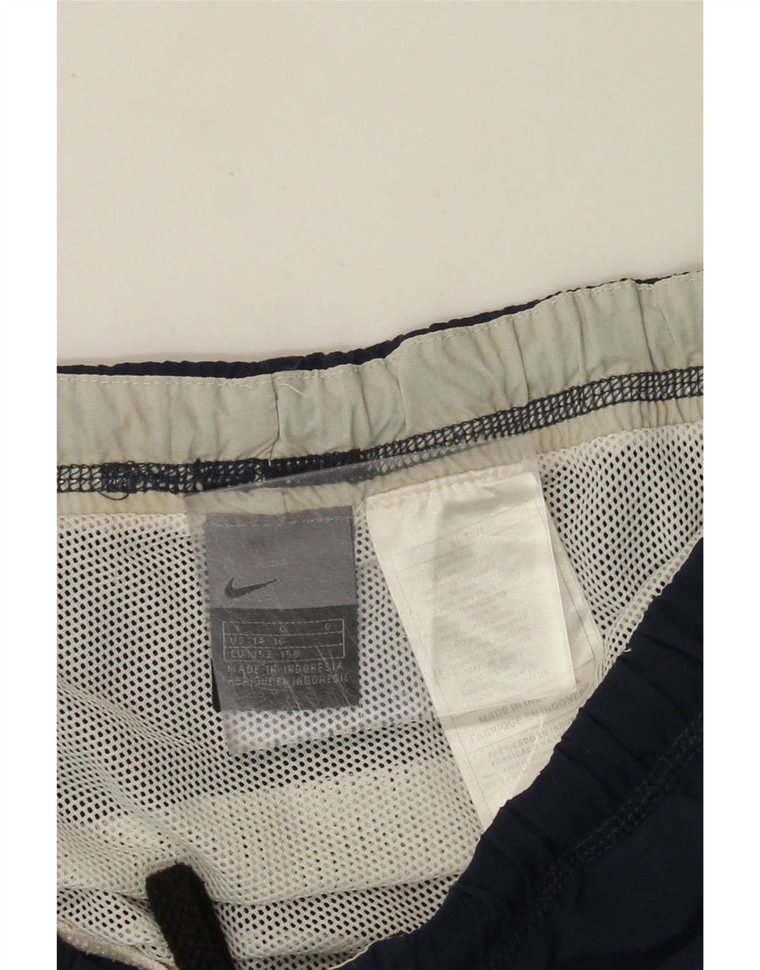 Pantaloni scurți de înot NIKE pentru băieți 12-13 ani, mari, bleumarin, color block