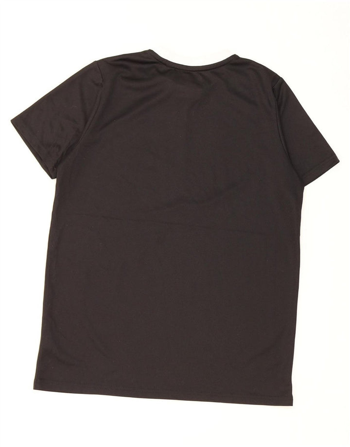 Tricou Băieți Kappa Top 14-15 Ani Negru Poliester Colorblock