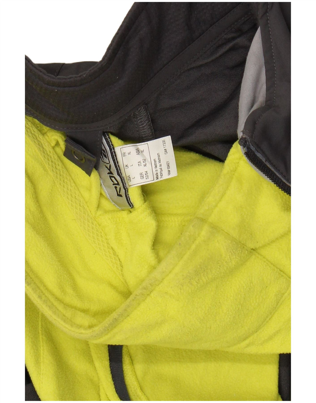 Jachetă de vânt pentru bărbați REEBOK UK 40 mare, gri, poliester color bloc