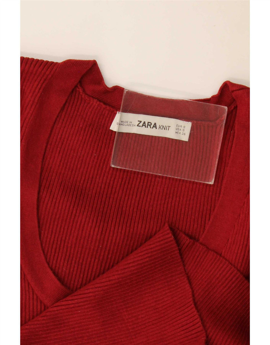 Bluză pentru femei Zara UK 8 Small Burgundy