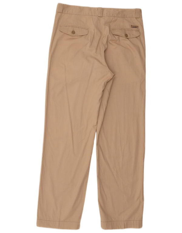 Wampum Pantaloni chino drepte pentru bărbați IT 48 Medium W32 L30 Bej