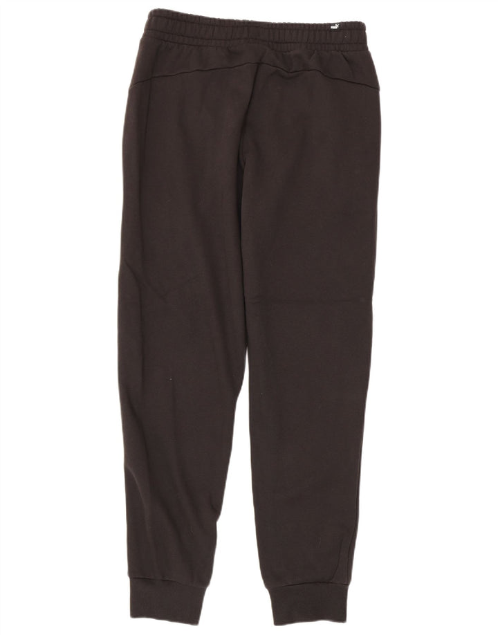 Pantaloni de trening Puma Grafic pentru bărbați Joggeri, bumbac mediu negru