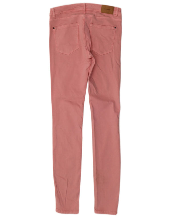 Blugi skinny dama ZARA EU 38 Mici W28 L31 Roz