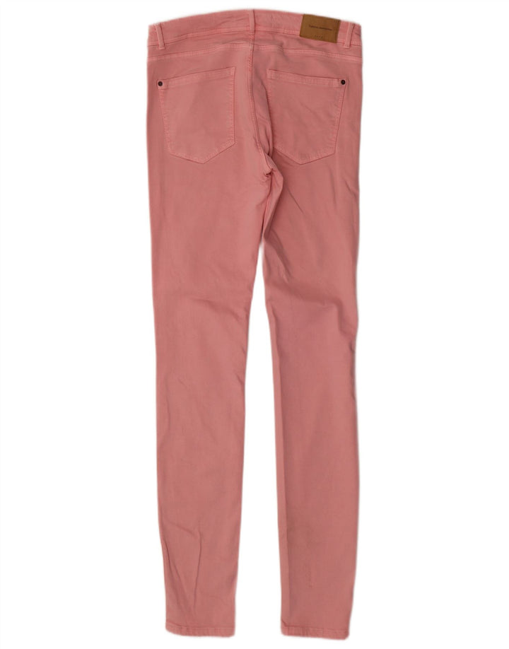 Blugi skinny dama ZARA EU 38 Mici W28 L31 Roz