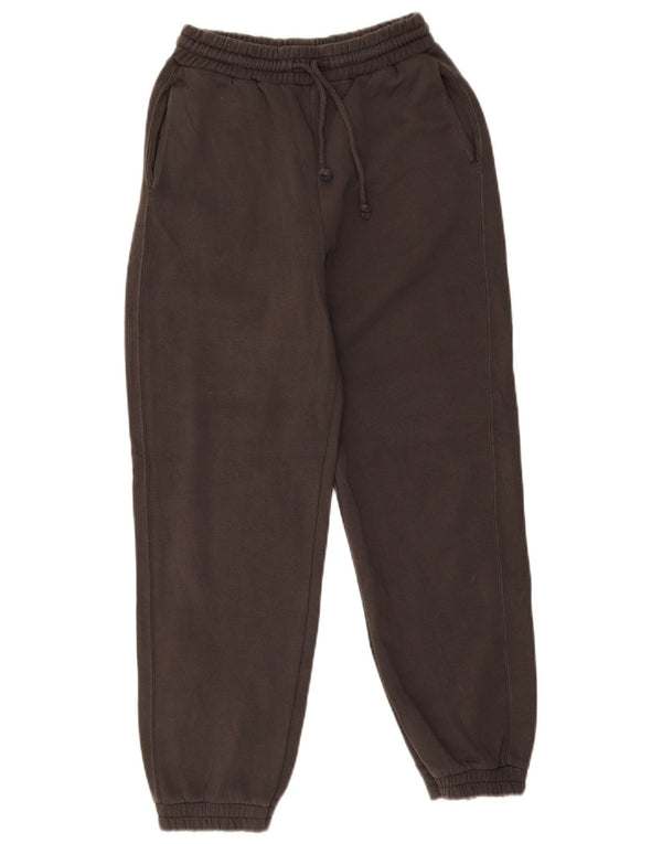 Pantaloni de trening pentru femei Zara, cu tăiere largi, Joggeri UK 10 Bumbac gri mic