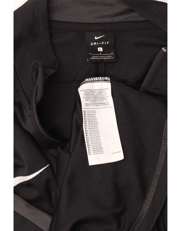 Jachetă de trening pentru bărbați Nike, mare, negru, poliester, sport
