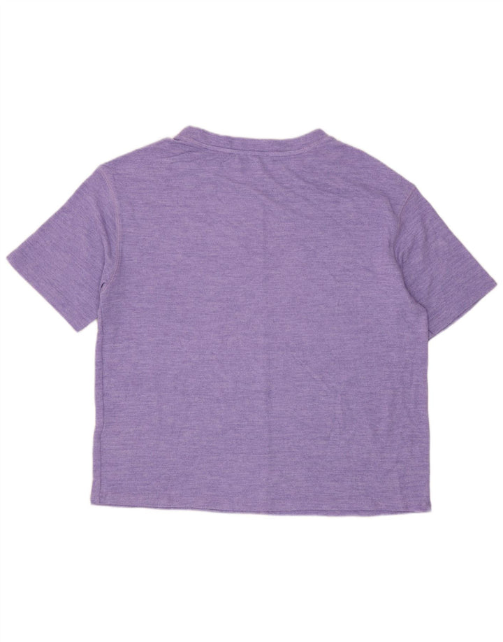 MARKS & SPENCER Tricou pentru femei Top UK 12 Medium Purple Viscose