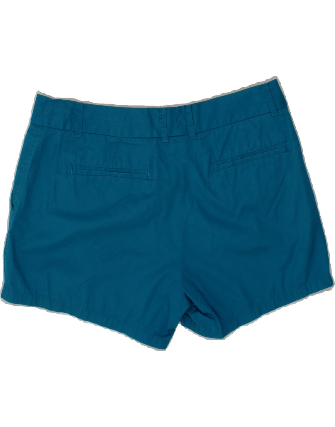 J. CREW Womens Chino Shorts US 8 Medium W30 Blue Cotton Vintage J. Crew and Second-Hand J. Crew from Messina Hembry 