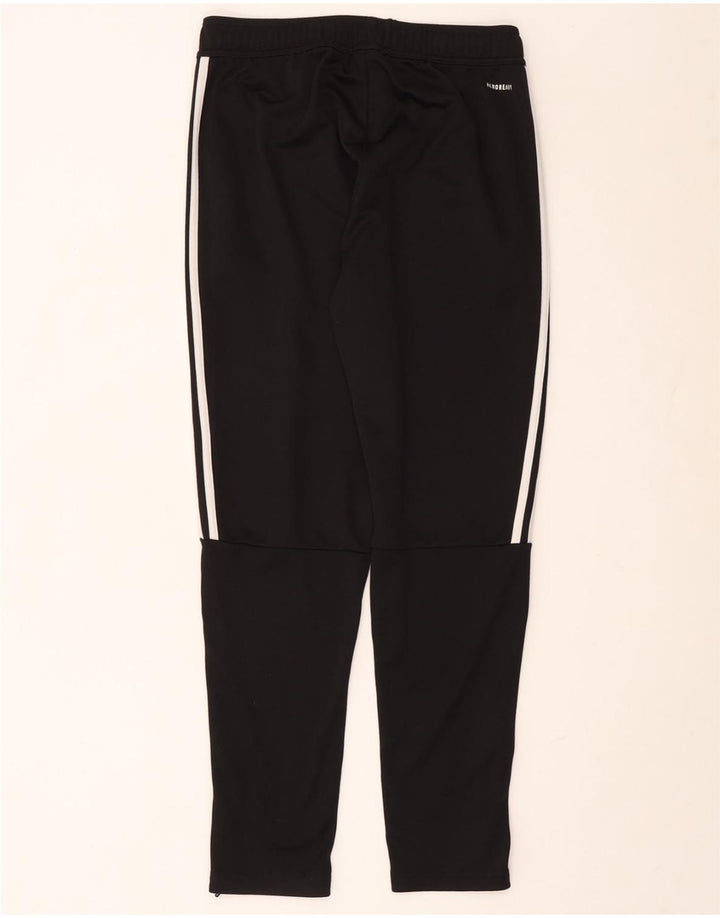 Pantaloni de trening ADIDAS Aeroready pentru bărbați, poliester mediu negru