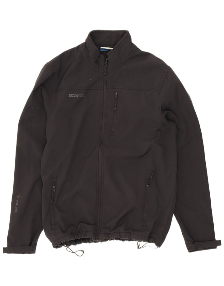 Jachetă Windbreaker pentru bărbați Mountain Warehouse UK 40 Poliester negru mare