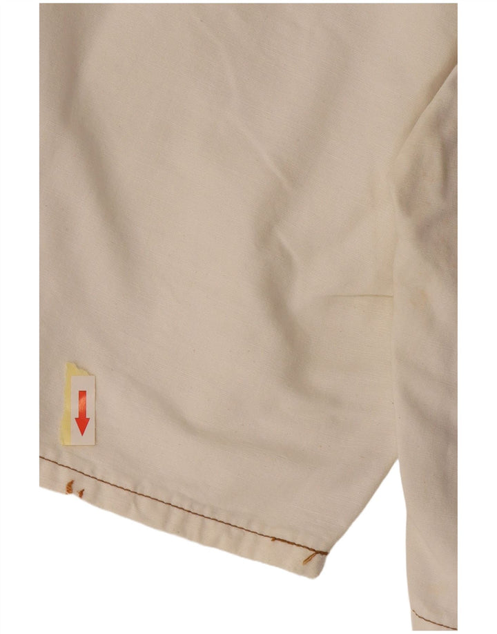 Pantaloni scurți casual pentru bărbați Levi's W36 Large Off White