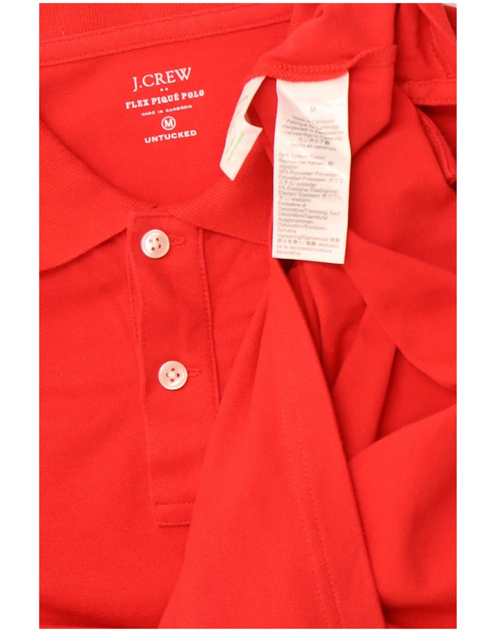 Tricou polo pentru bărbați J. CREW, bumbac roșu mediu