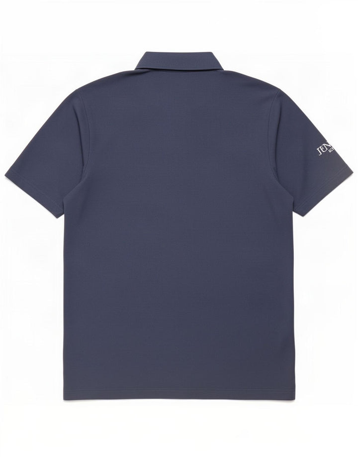 Tricou polo Adidas pentru bărbați, mare, albastru, poliester
