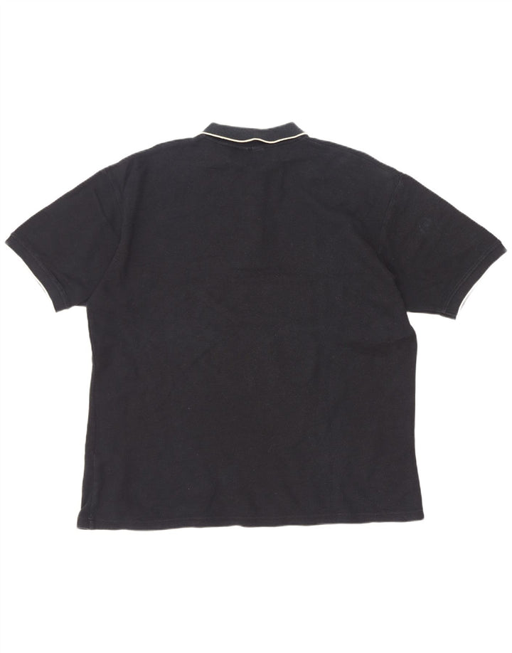 Cămașă Polo Fila Bărbați XL Bumbac Negru