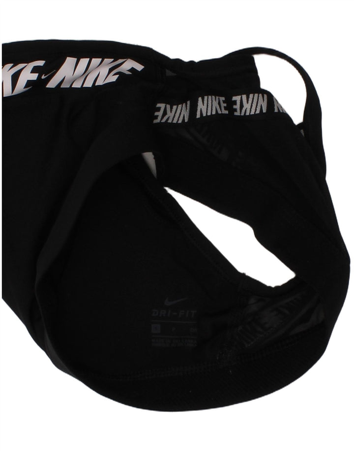 Sutien sport căptușit pentru femei Nike, mic, negru, poliester sport