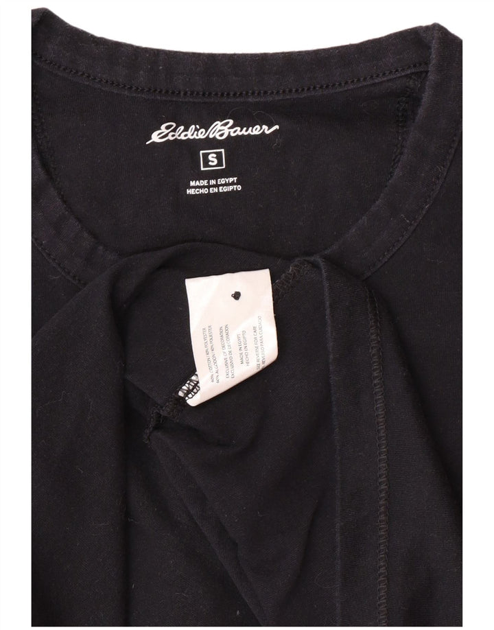 EDDIE BAUER Top pentru bărbați cu mânecă lungă, mic, bleumarin, bumbac