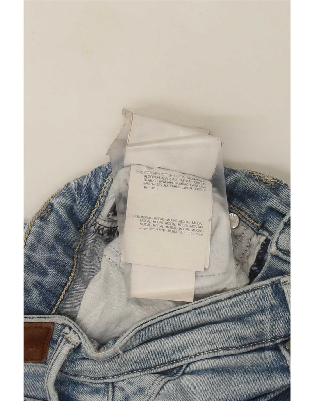 Replay blugi slim pentru femei W27 L30 bumbac albastru