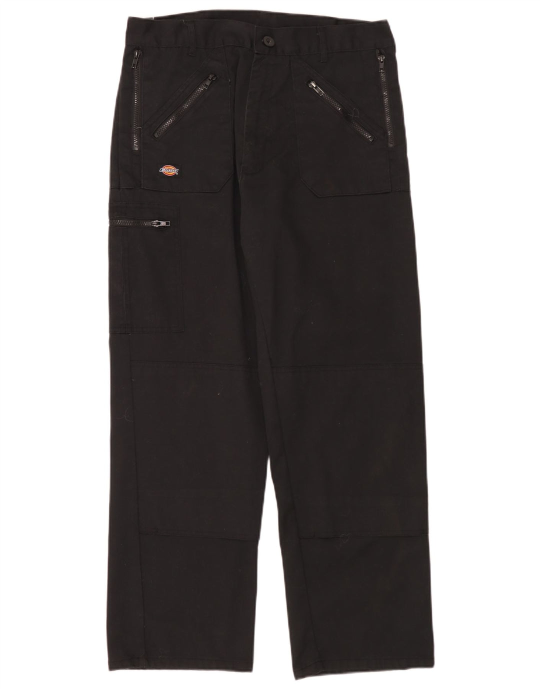 Pantaloni cargo dritti pentru bărbați Dickies W34 L30 poliester negru