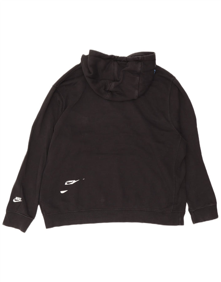 Pulover Nike Grafic pentru bărbați, 2XL, bumbac negru