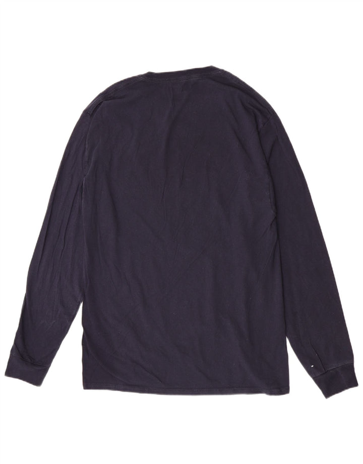 Champion pentru bărbați Penn Graphic Top cu mânecă lungă, mare, bleumarin
