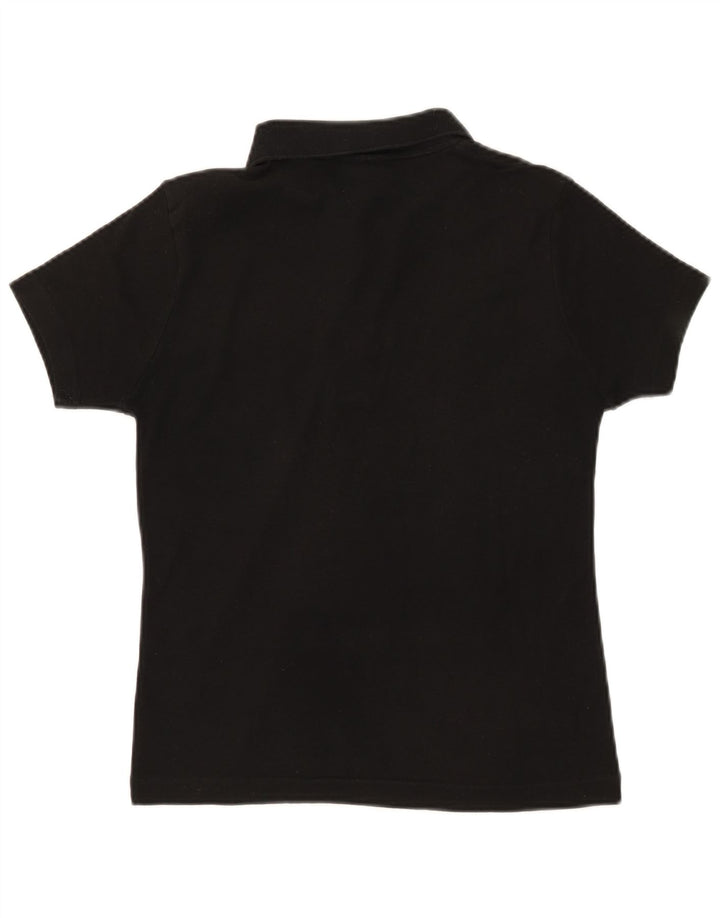 Tricou polo Lacoste pentru femei Mărimea 42, mare, negru, bumbac