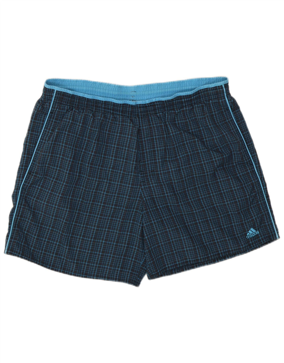 Pantaloni scurți de înot Adidas bărbătesc XL bleumarin din poliamidă Check