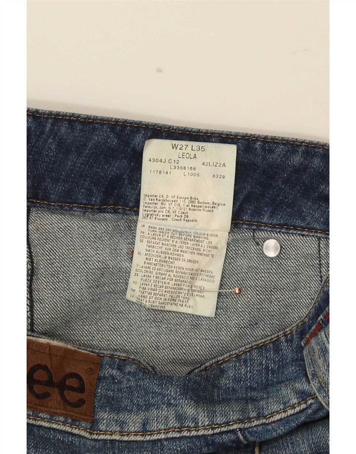 Blugi Lee Bootcut pentru femei W27 L35 Bumbac albastru