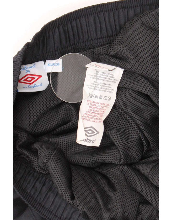 Pantaloni de trening Umbro pentru bărbați XL poliester negru