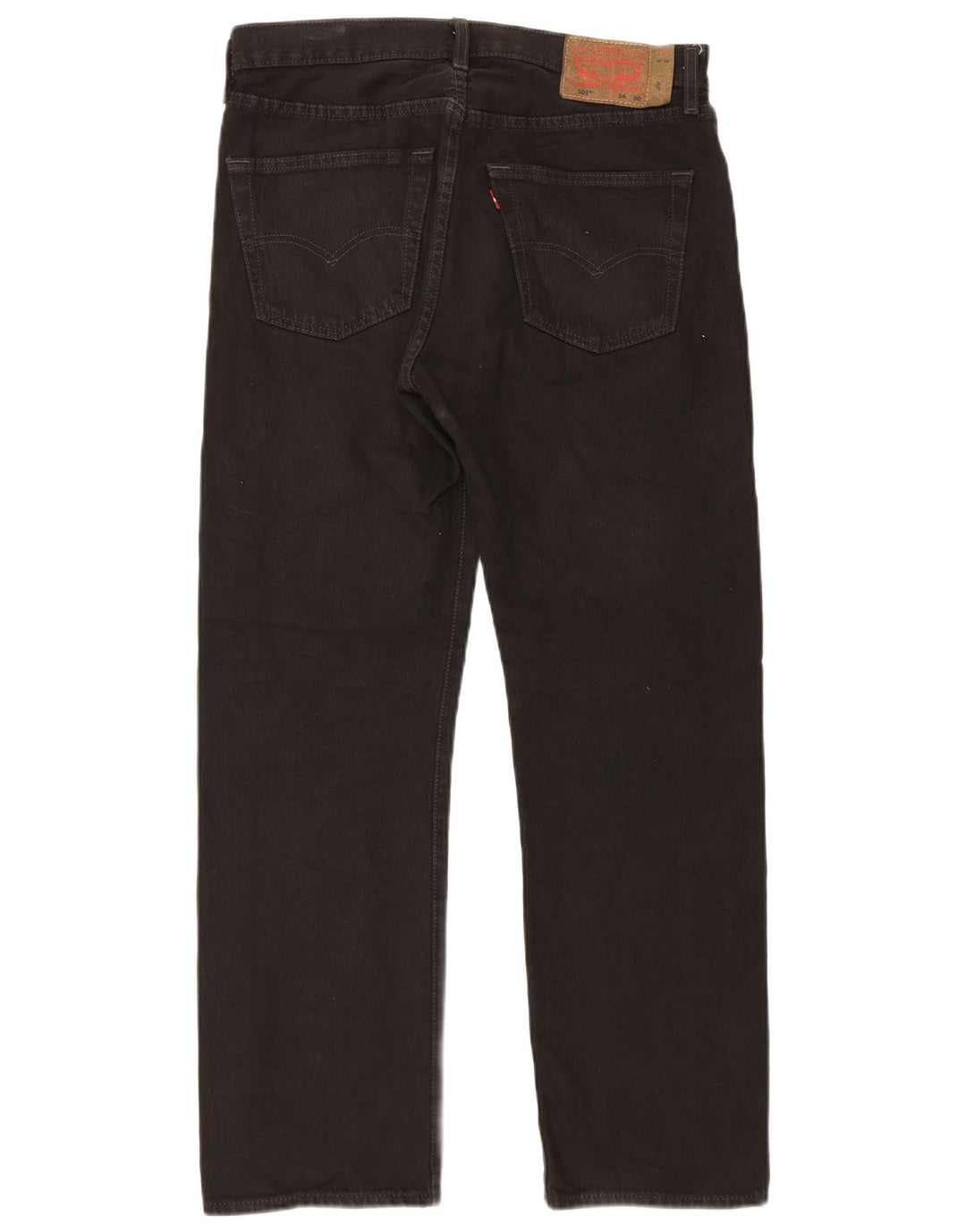 Blugi drepti pentru bărbați Levi's 501 W34 L30 bumbac negru