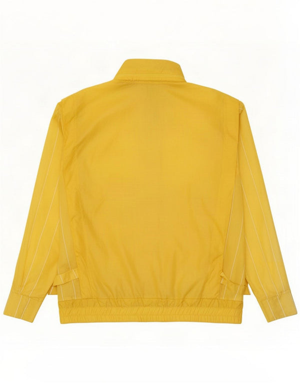 Ermenegildo Zegna Mens Bomber Jacket IT 46 Small Yellow Nylon