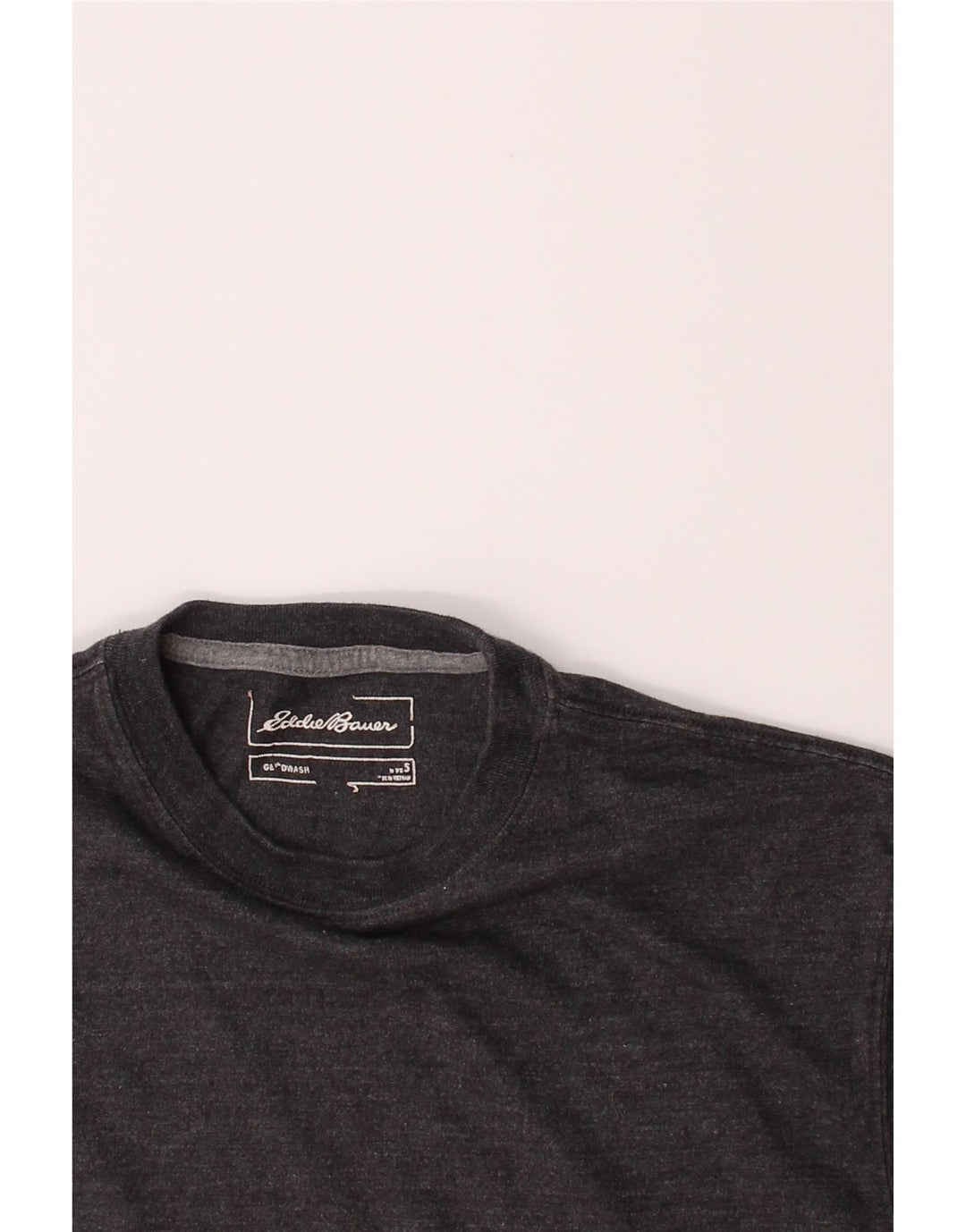 EDDIE BAUER Mens T-Shirt Top Small Grey Cotton Vintage Eddie Bauer and Second-Hand Eddie Bauer from Messina Hembry 